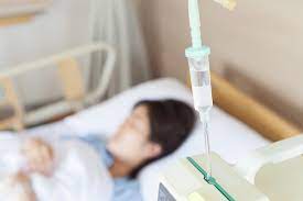 Asian girl sleeping In hospital bed | The Fry Law Firm